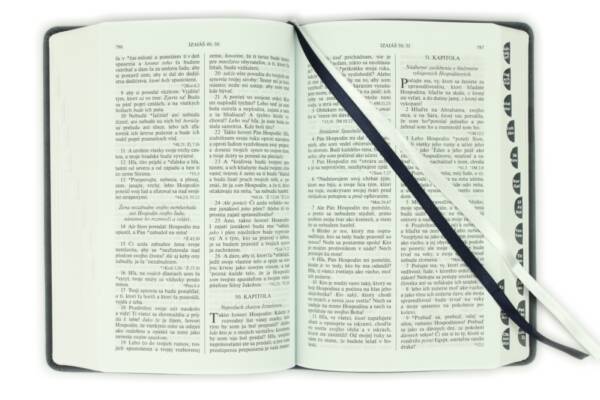 Biblia, Roháčkov preklad, 2020, tmavosivá, s indexmi - otvorená